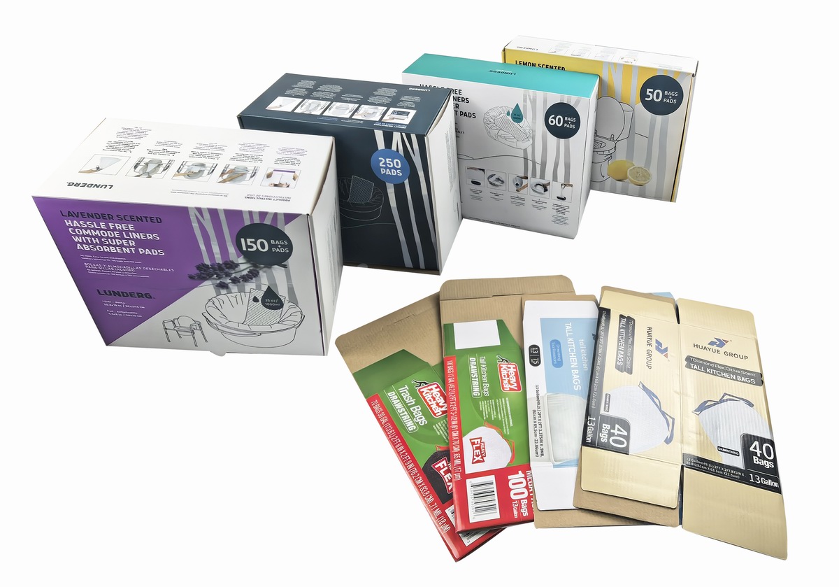 Corrugated color boxes