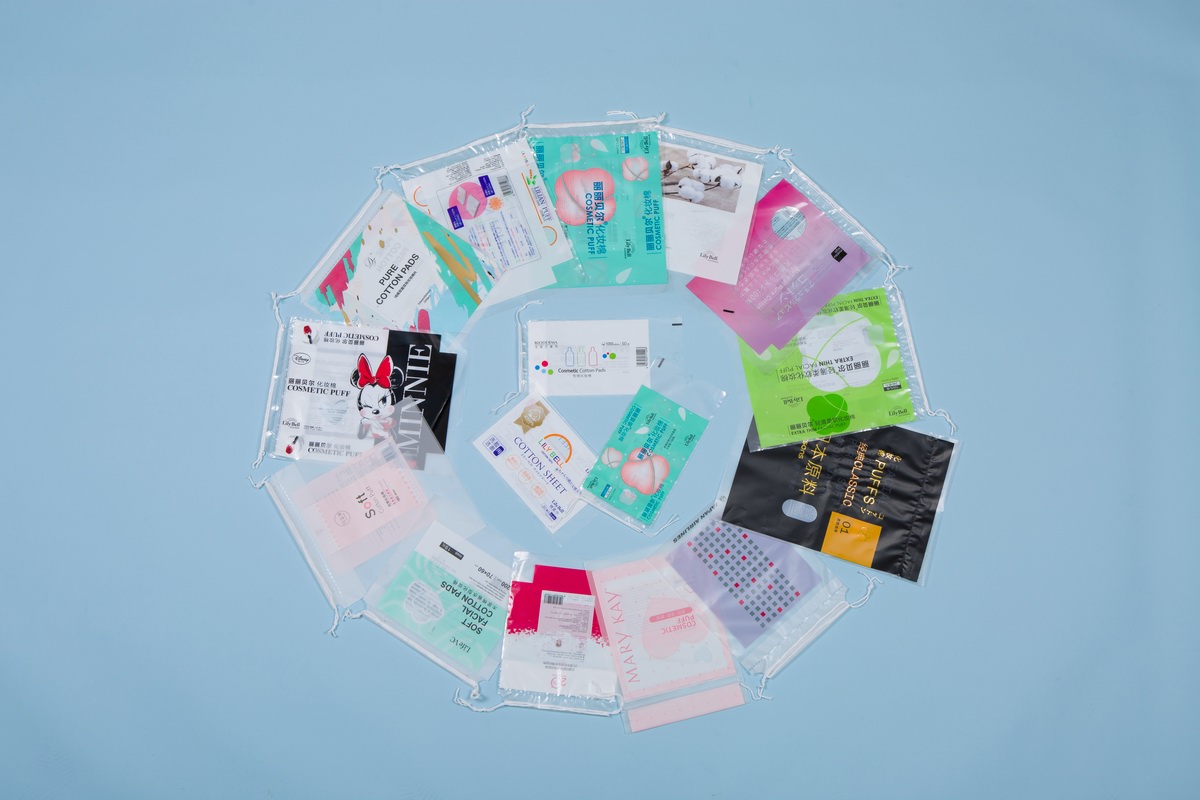 Cotton pad packaging bags