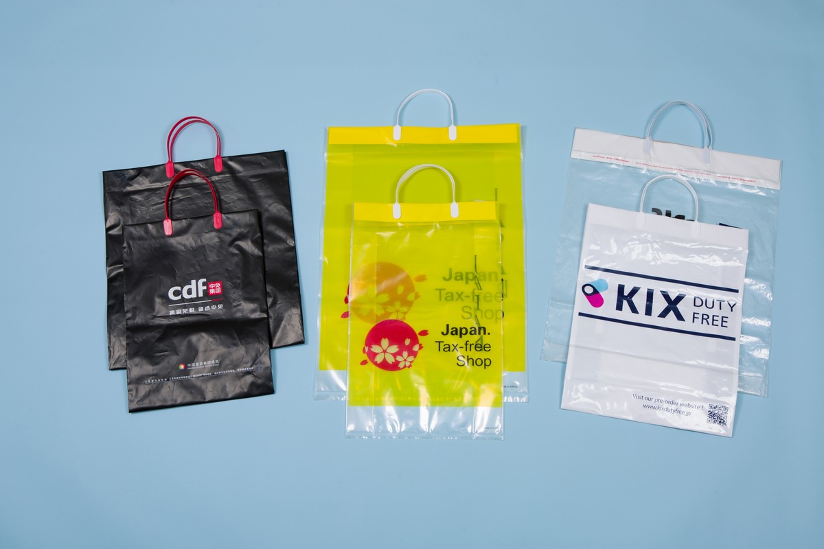 Handle shopping bags