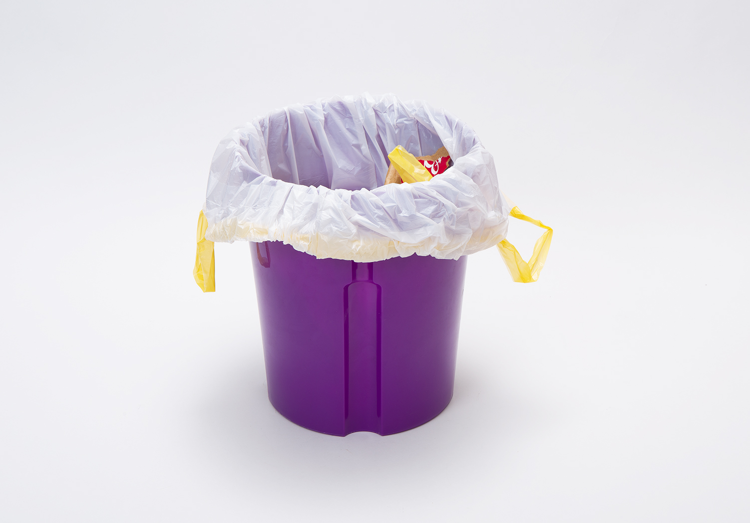 Drawstring waste bags